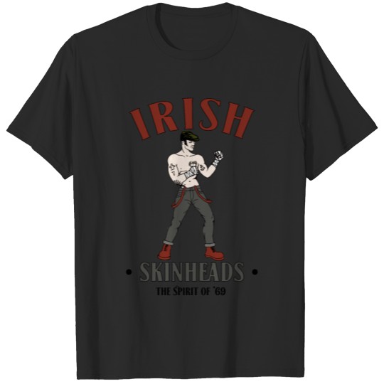 Irish Skinheads print - Trojan Skinhead Clothing T-shirt