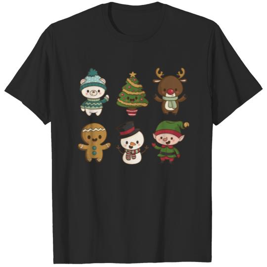 Christmas characters T-shirt