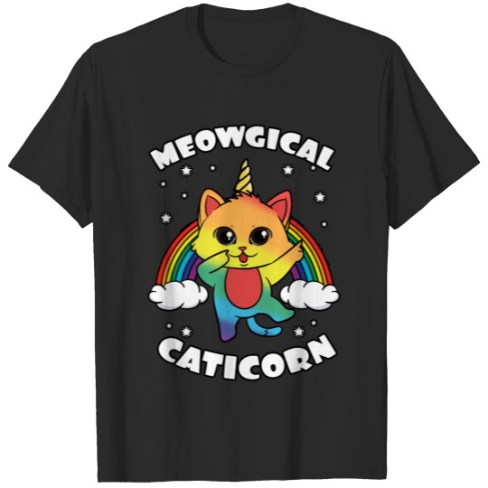 Meowgical Caticorn T-shirt