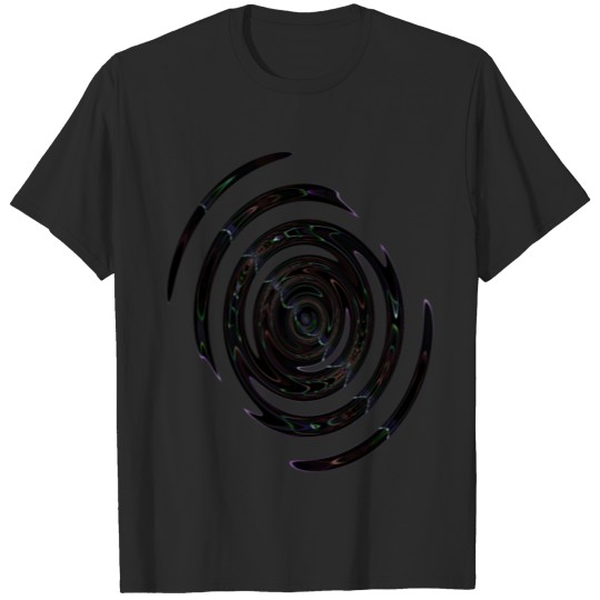 Violet Neon Spirale T-shirt