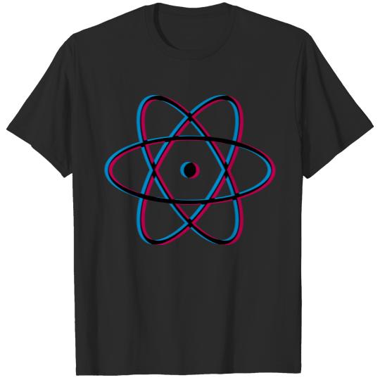 3d atom molecule research science student scientis T-shirt