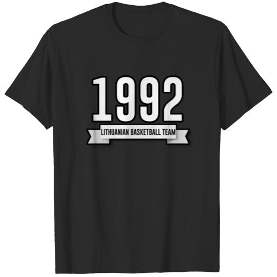 Lithuanian Basketball Team 1992 T-shirt