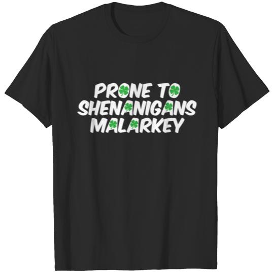 St. Patricks Day Shenanigans Malarkey T-shirt