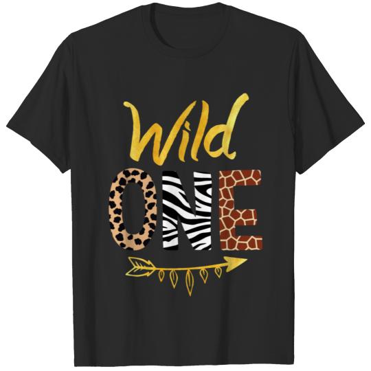 Wild One Birthday Shirt,1st Birthday Shirt T-shirt