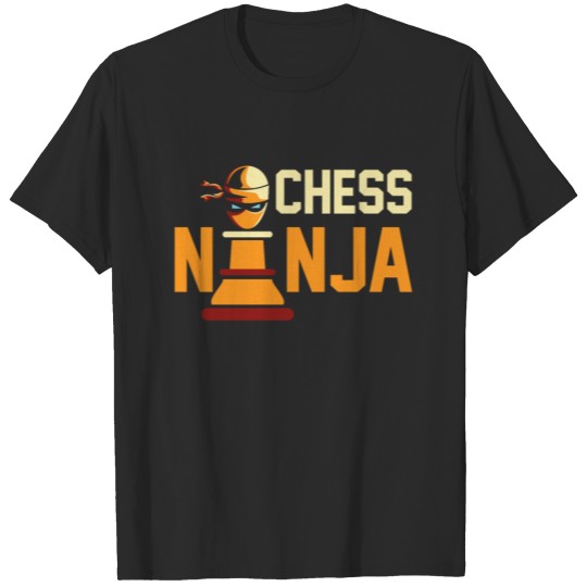 Cool Chess Ninja Chess Lovers gift T-shirt