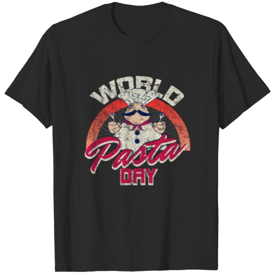 World pasta day T-shirt