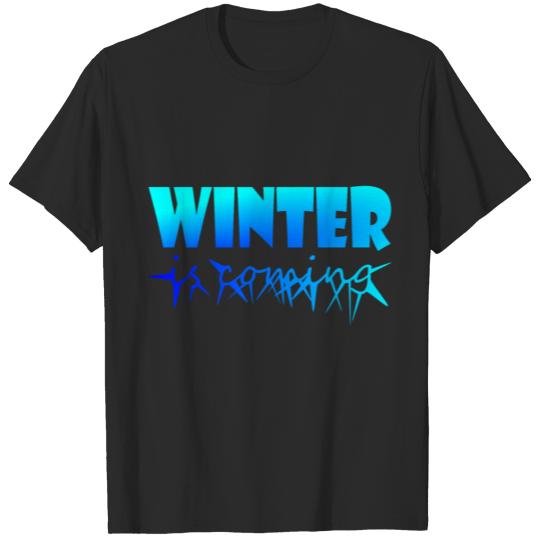 Icicle winter comes back T-shirt