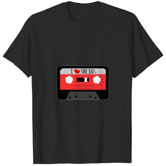 I love the 80s Love this Funky Retro 80s Cassette T-shirt