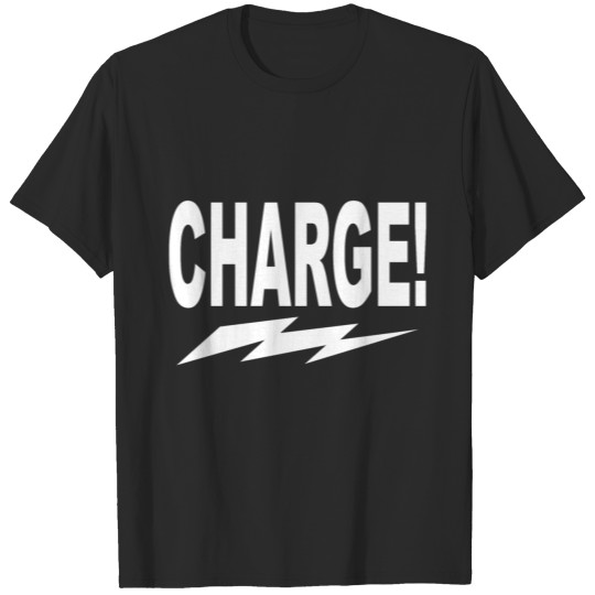 Charge! w Lightning Bolt T-shirt