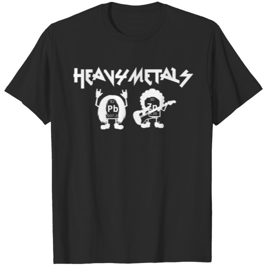 Heavy metals heavy metals elements gift T-shirt