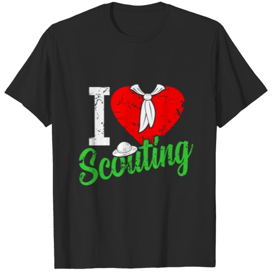 Boy Scout Gift Camping Scouting T-shirt