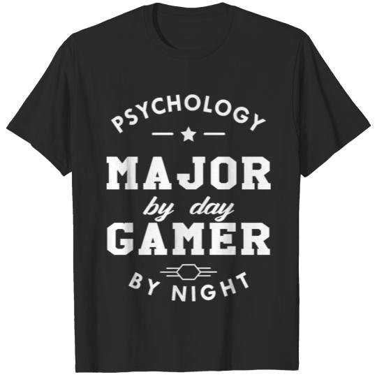 Psychology Major Gamer T-shirt
