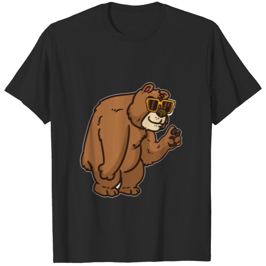 Bear Funny Cool Christmas Gift T-shirt