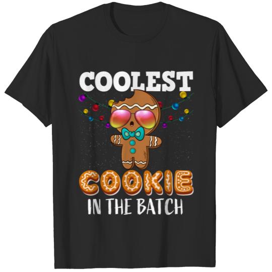 Coolest cookies in batch gingerbread T-shirt