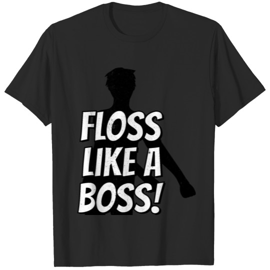 Floss Like A Boss Shadow Figure T-shirt
