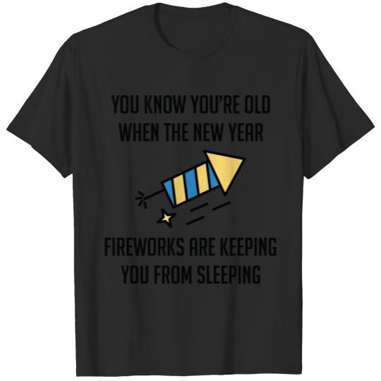 New Year Fireworks T-shirt