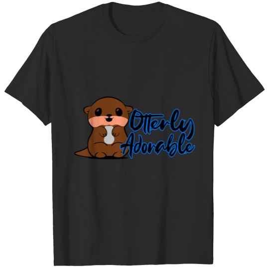 Otterly Adorable | Blue T-shirt