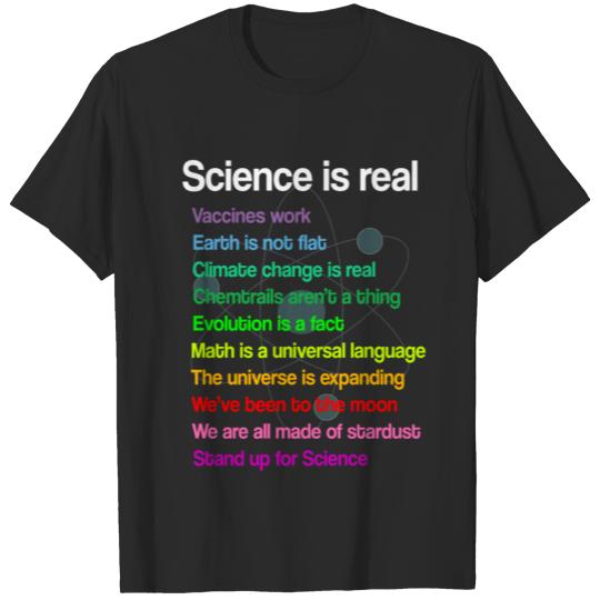 Stand up for Science - Vaccines Global Warming T-shirt