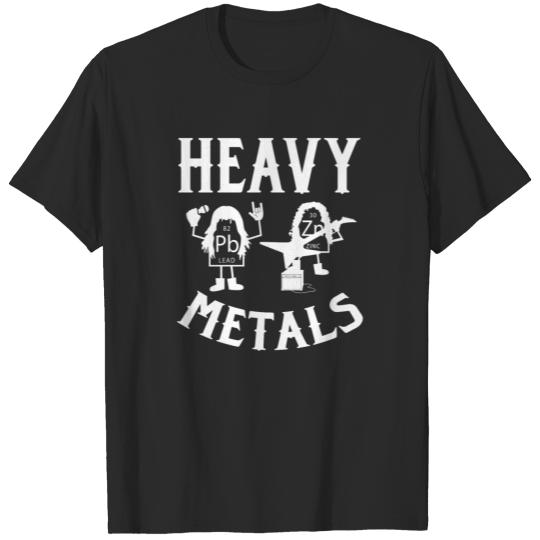 Heavy metals heavy metals elements gift T-shirt