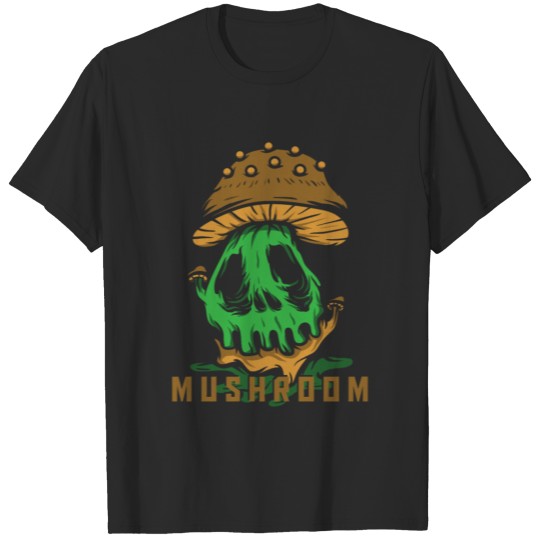Magic Mushrooms Hippie Festival Psychedelics Gift T-shirt