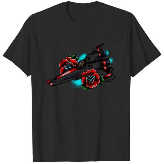 BSG Inspired Viper American Traditional Style T-shirt