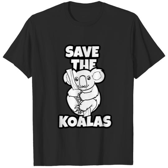 Save The Koalas Koala Bear T-shirt