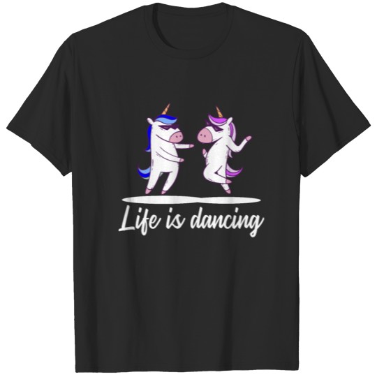 Two Dancing Unicorns Unicorn Dance T-shirt