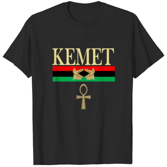 Kemet T-Shirt Ancient Egyptian with Pan Africa T-shirt