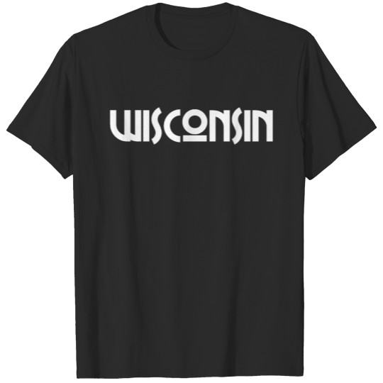 Wisconsin Milwaukee Madison US State United States T-shirt