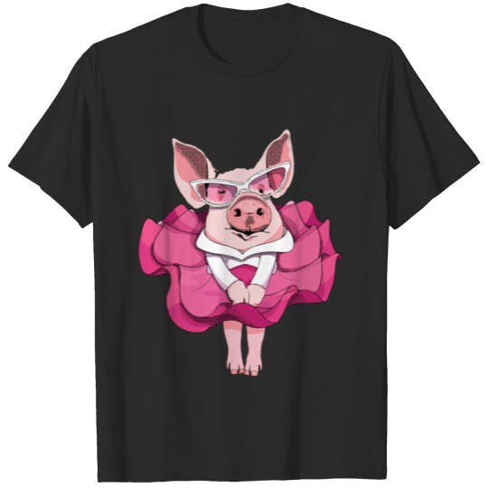 Pig Pink Dress T-shirt