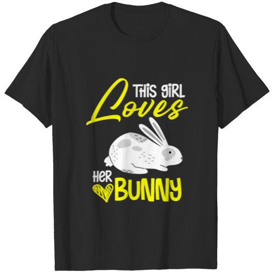 This Girl loves rabbits T-shirt