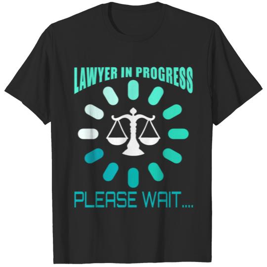 Lawyer in Progress Law School Graduate Graduation T-shirt