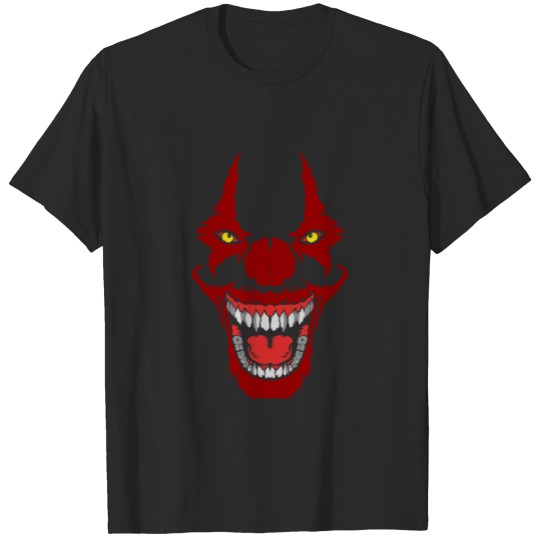 Creepy Halloween Clown Gift Idea T-shirt