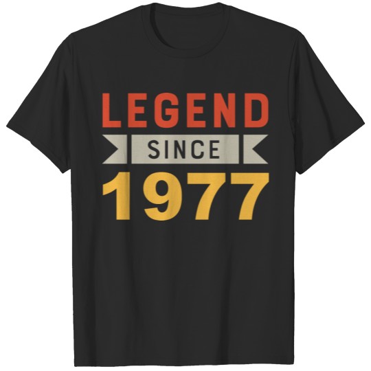 Legendär since 1977 birthday T-shirt