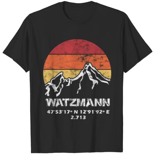 Watzmann 2713 Watzmann massif Bavaria Mountaineeri T-shirt