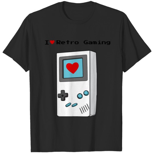 I Love Retro Gaming - gift idea for gamers T-shirt