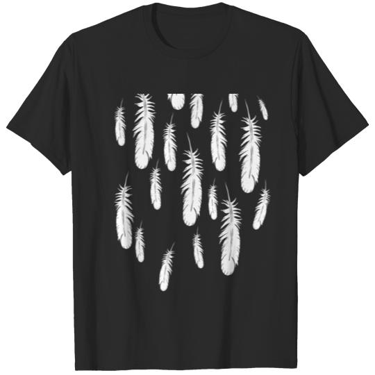 Feather Feather Jewelry - Falling Feathers T-shirt
