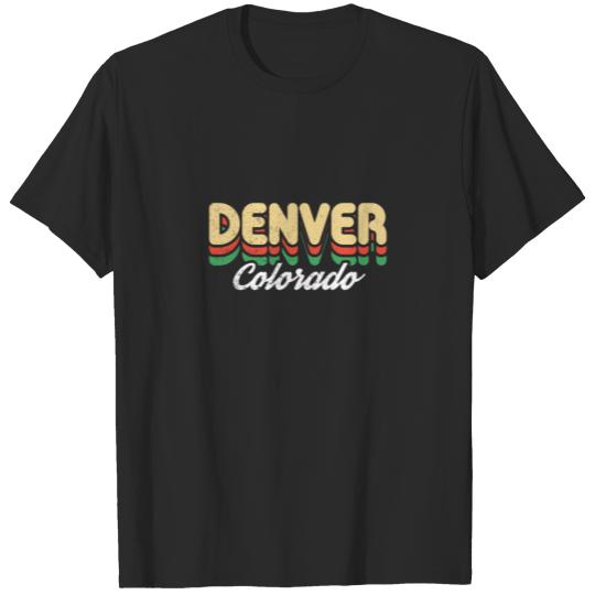 Retro Denver Colorado T-shirt