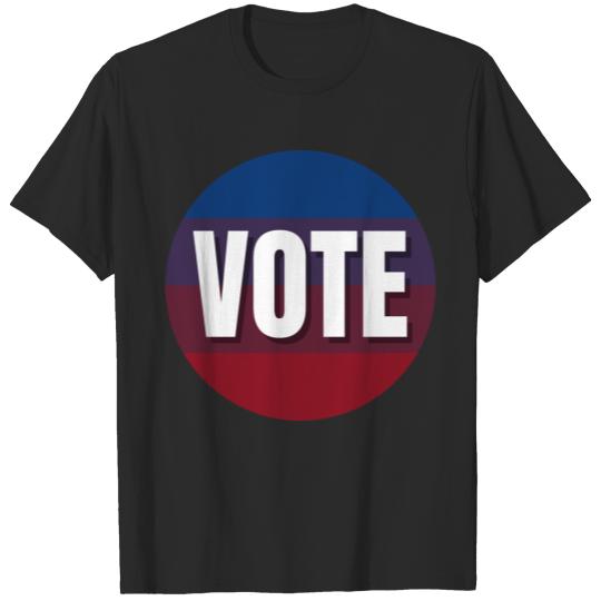 VOTE in Red and Blue T-shirt