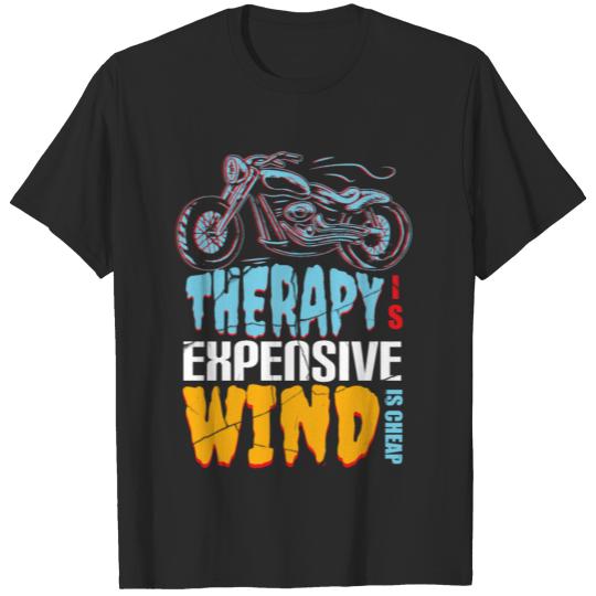 Motorcycle Instead Of Therapy T-shirt