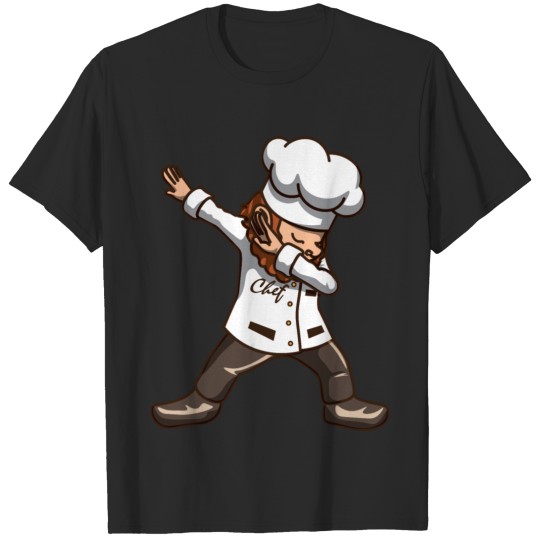 Dabbing Chef Cooking Lover T-shirt