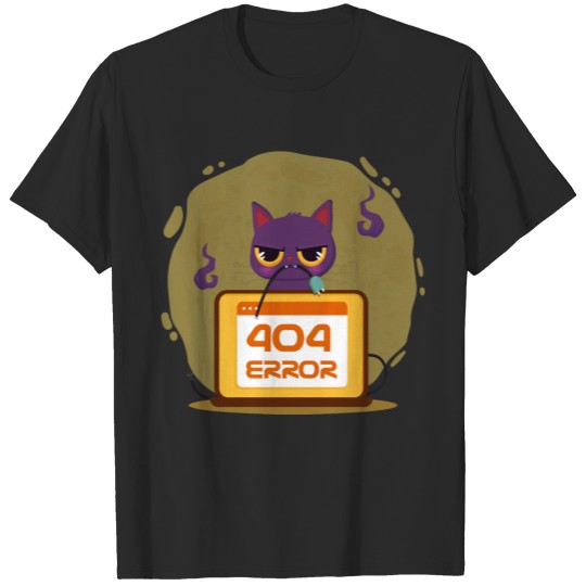 error 404 cat, , CAT LOVER T-shirt