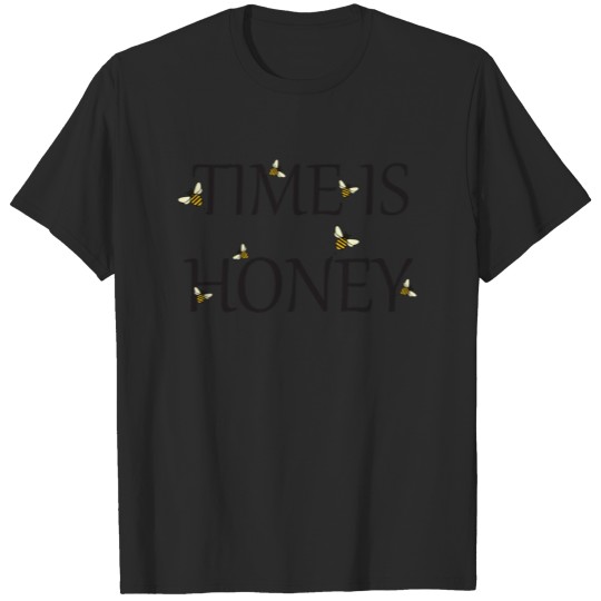 Time Is Honey Bees Beekeepers Honeycomb People T-shirt