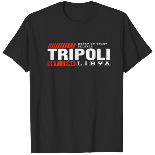 Stylish Libya Gift Idea T-shirt