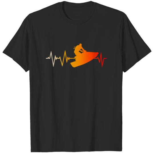Jet Ski Heartbeat T-shirt