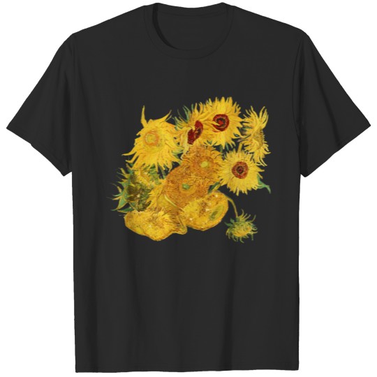 Sunflowers Vincent Van Gogh * Art history best of T-shirt