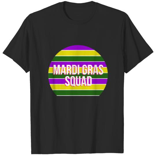 Mardi Gras Squad Carnival T-shirt