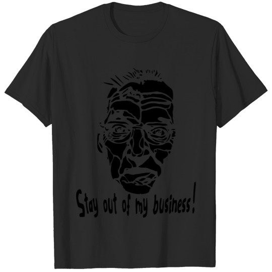 Berlin Street Art Angry old man T-shirt