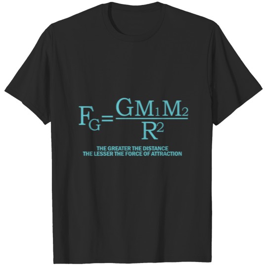 Physics formula physicist student gift T-shirt