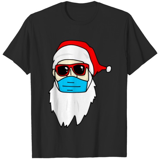Santa Wear Mask T-shirt